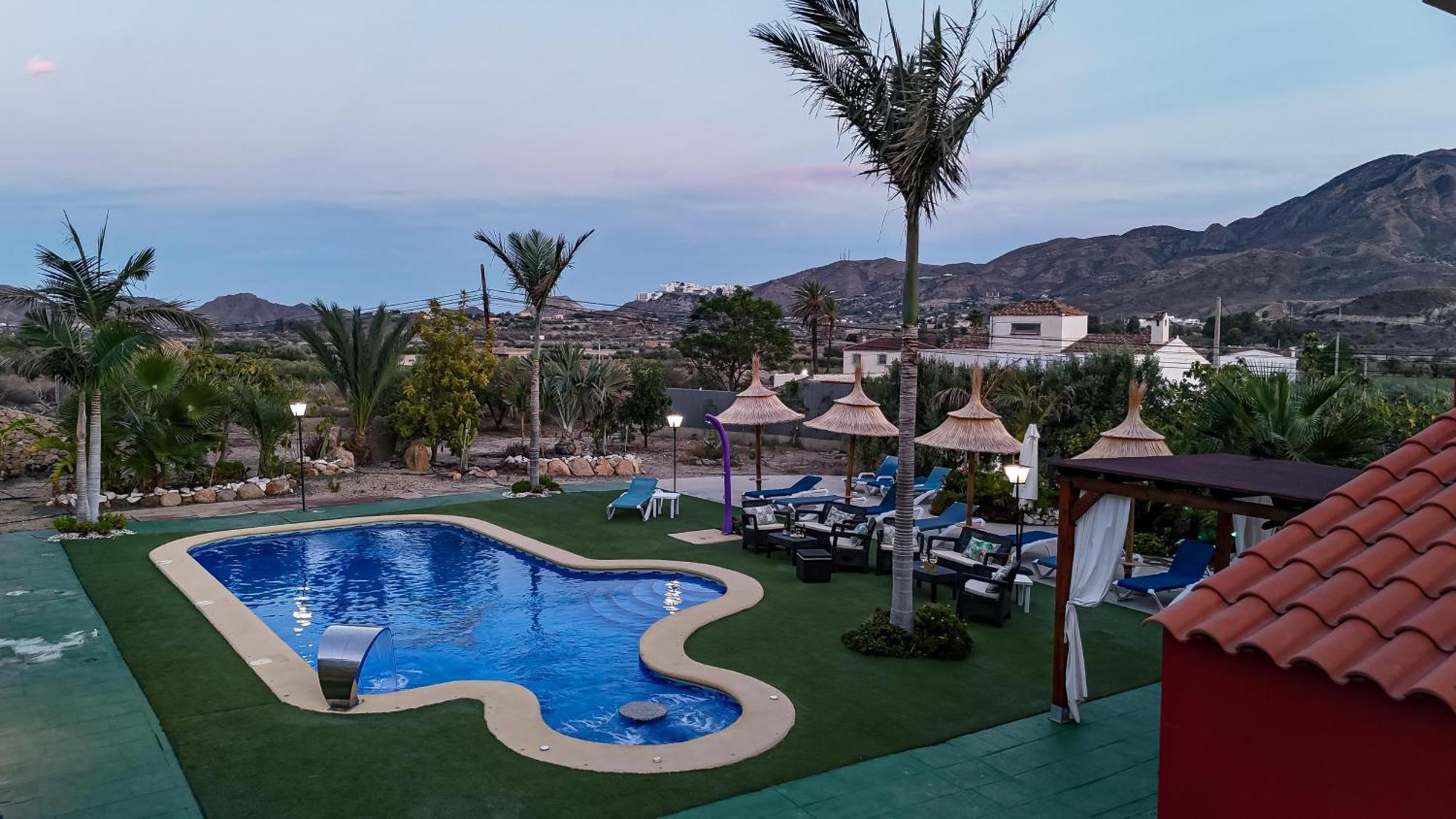 Villa Adelina En Turre, Almeria, Villa De Lujo Con Piscina Privada Cerca De Las Playas De Mojacar 外观 照片