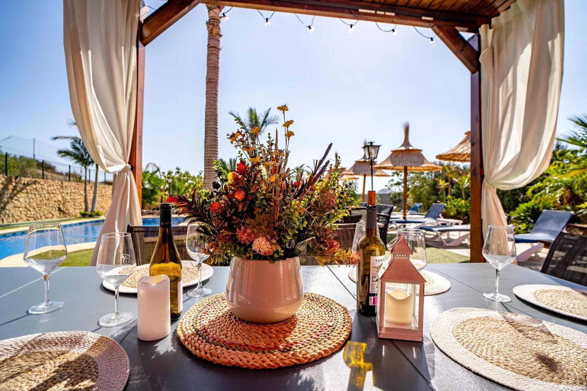 Villa Adelina En Turre, Almeria, Villa De Lujo Con Piscina Privada Cerca De Las Playas De Mojacar 外观 照片